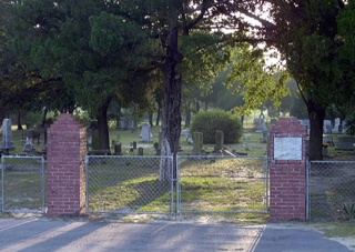 photo of Antioch Pentacostal's Church burial ground
