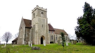 photo of St Mary and St Peter's Church burial ground