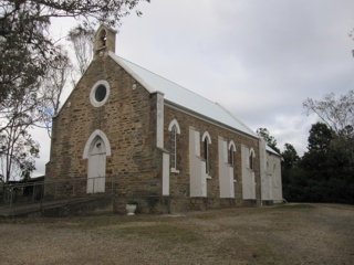 photo of St George Anglican's Church burial ground