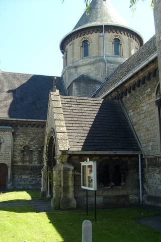 photo of St Peter Tewkesbury Road's Church burial ground