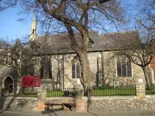 photo of St John the Baptist Timberhill's Church burial ground