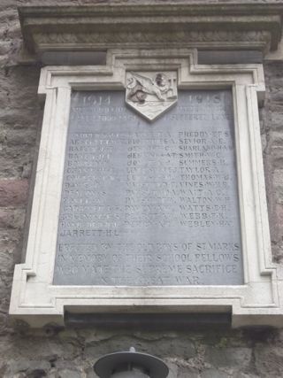 photo of St Marks Church Roll of Honour