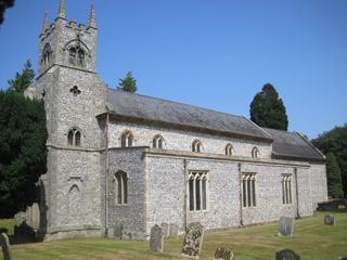 photo of St Martin's Church burial ground