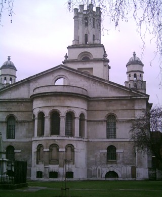 photo of St George in the East's Church burial ground