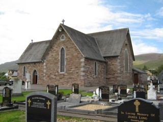 photo of St Gobnait's Church burial ground