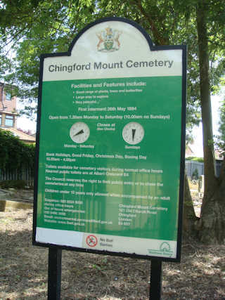 photo of Chingford Mount Cemetery