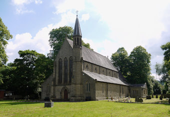 photo of St Saviour's Church burial ground