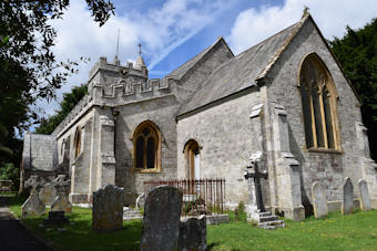 photo of St Osmund's Church burial ground