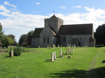 photo of St Augustine's Church burial ground