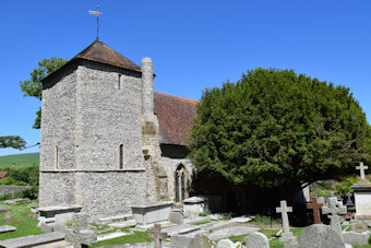 photo of St Wulfran's Church burial ground