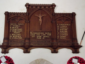 photo of St James (roll of honour)