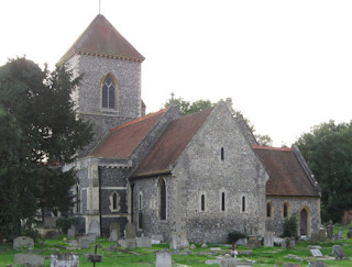 photo of Addington St Mary's Church burial ground
