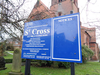 photo of St Cross' Church burial ground