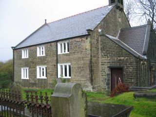 photo of Walmsley Unitarian's Church burial ground