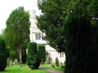 photo of St Dunston's Church burial ground