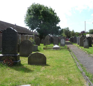 photo of Zion's Church burial ground