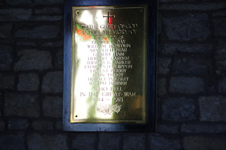 photo of Holy Cross (roll of honour)