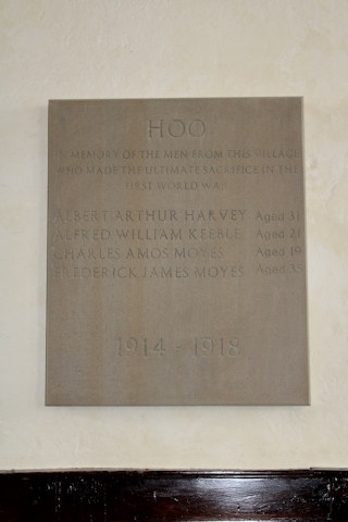 photo of St Andrew and St Eustachius (roll of honour)