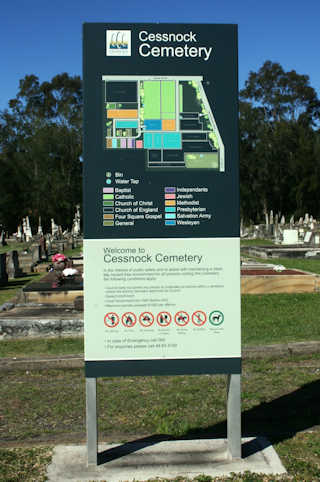 photo of Cessnock (part 1) Cemetery