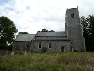 photo of St Swithin's Church burial ground