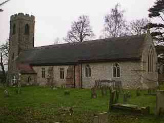 photo of St Botolph's Church burial ground