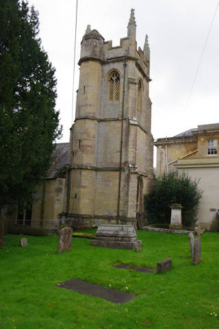 photo of St Philip with St James' Church burial ground