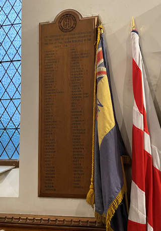 photo of St Leonard (WW1 roll of honour)