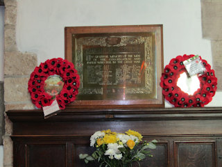 photo of St Andrew (WW1 roll of honour)