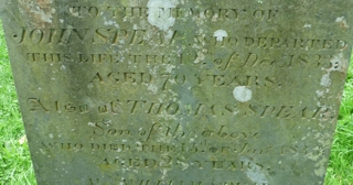 image of gravestone used for validation