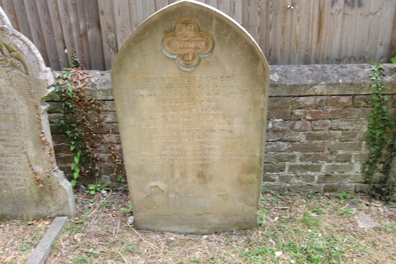 photo of grave for John Fletcher