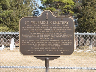 photo of St Wilfrid's Church burial ground
