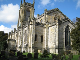 photo of St Swithun's Church burial ground