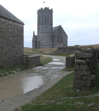 photo of St Helena's Church burial ground