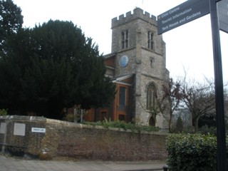 photo of St Mary the Virgin's Church burial ground