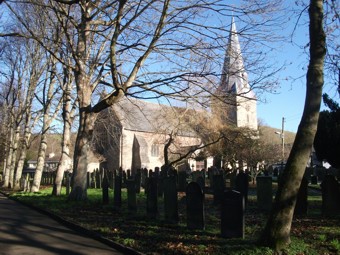 photo of St Brannock 3's Church burial ground