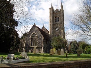 photo of St Margaret's Church burial ground