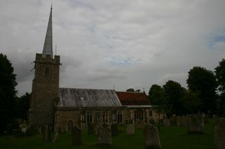 photo of St Peter's Church burial ground