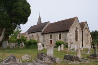 photo of St Peter's Church burial ground