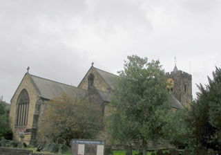 photo of All Saints' Church burial ground