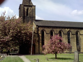 photo of St Peter's Church burial ground
