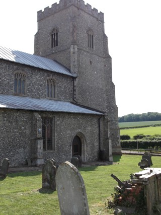 photo of St Mary's Church burial ground