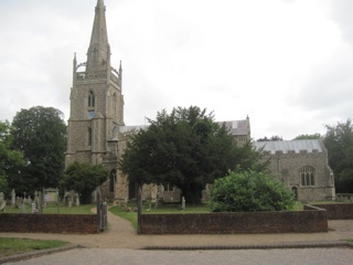photo of St Mary's Church burial ground