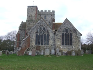 photo of All Saints' Church burial ground