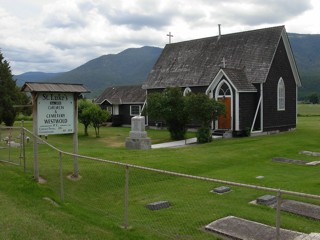 photo of St Luke's Church burial ground