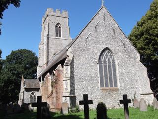 photo of St Peter's Church burial ground