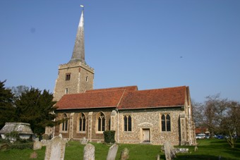 photo of St John the Baptist's Church burial ground