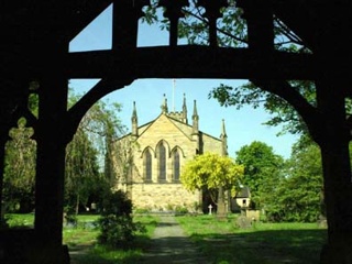 photo of St Thomas' Church burial ground