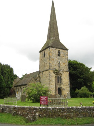 photo of St Peter's Church burial ground