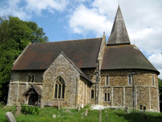 photo of St Nicholas' Church burial ground