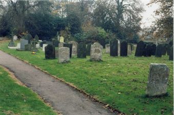 photo of St Giles' Church burial ground